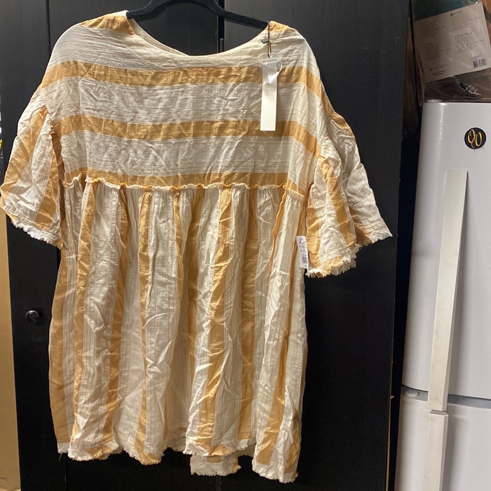 Oversize baby doll dress